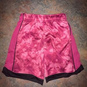 DSG Boys Basketball Shorts, Small, Raspberry Punch Dye